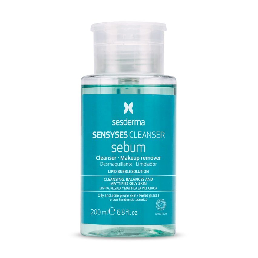 Sesderma SENSYSES Cleanser SEBUM Липосомальный лосьон для снятия макияжа 200 мл