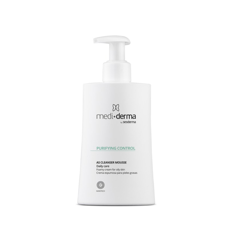 Mediderma by Sesderma Purfying Control AS Cleanser mousse Крем-пенка для умывания жирной кожи 200 мл